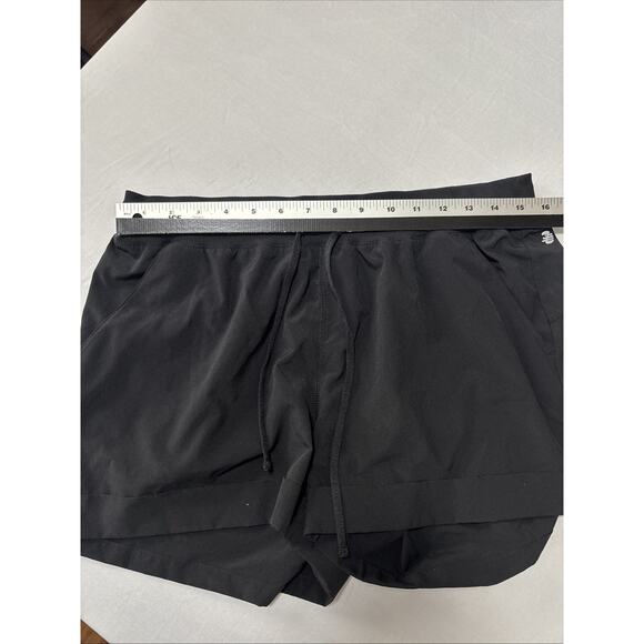 Zella Women's L Black Athletic Lightweight Active Running Shorts Travel Resort - Picture 6 of 8